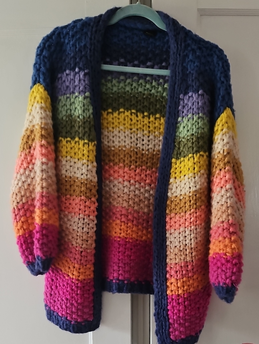 Rainbow Cardigan One Size Fits Most (OS)